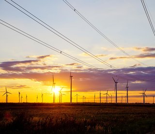 Stromnetz Strom Windrad