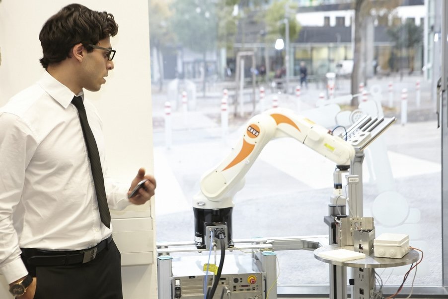 Forschung im Labor an der FH Technikum Wien